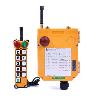 China Factory Price Modern Simple Industrial Crane Buttons Speed ​​Telecrane F24-10S 10 Wireless Radio Remote Control For Crane Winch for sale