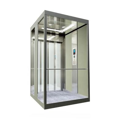 China Hydraulic System Home Elevator Modern Small Home Elevator Needs No Pit One Person Two People Two Floors for sale