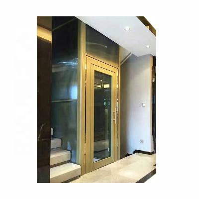 China Small Modern Hydraulic Home Lift Elevator For Villa Home One Person Full Platform Wheelchair Two Person Disabled Kit for sale