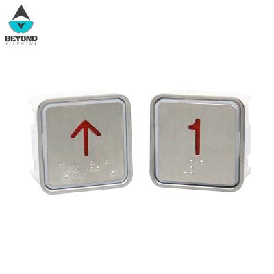 China Modern Universal Square Elevator Push Button MT42/A4N11286/KA301/MTD270 Fuji Button Elevator Parts for sale