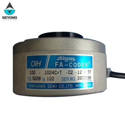 China Modern elevator encoder TAMAGAWA/TS5208N122/for elevator traction machine/OIH100-1024CT-C2-12V for sale