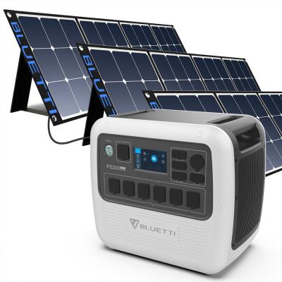 China 2000 Watt Portable AC Inverter Lithium Solar Rechargeable Power Station Generator Home Backup Power for sale