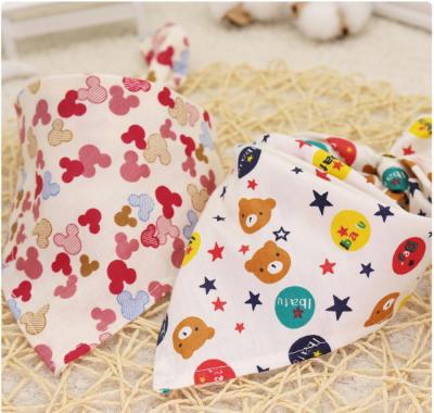 China Viable High Quality Custom Logo Printed Washable Bandana Comfy Cotton Triangle Dog Scarf Soft Pet Bib For Wholesale for sale