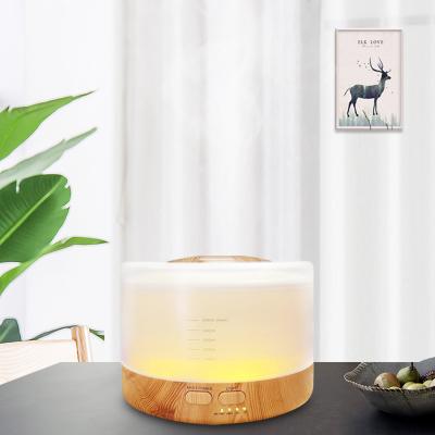 China Wholesale Ultrasonic Aroma Diffuser Essential Oil Diffuser Air Diffuser 500ml Household Smart Remote Control Diffuser for sale