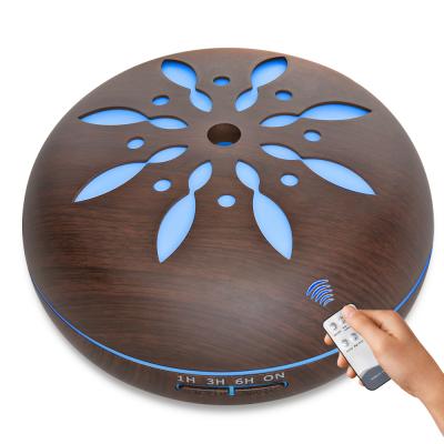 Κίνα Household Essential Oil Diffuser 500ml Ultrasonic Aromatherapy With Remote And Seven Color Lights For Baby Aroma Diffuser προς πώληση