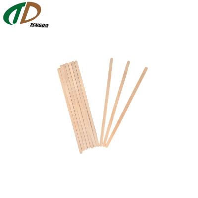 China China Sustainable Supplier Natural Disposable Wooden Coffee Stirrer Sticks and Bar for sale