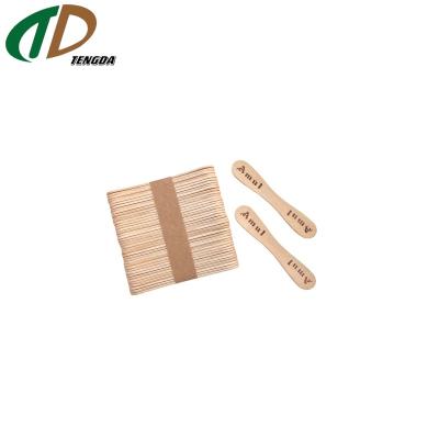 China Viable Brand 75MM Sterile Wooden Ice Cream Spoon for sale