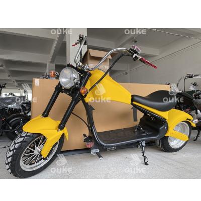 China 2000W unisex popular big wheels style electric scooter fashion citycoco scooter for sale