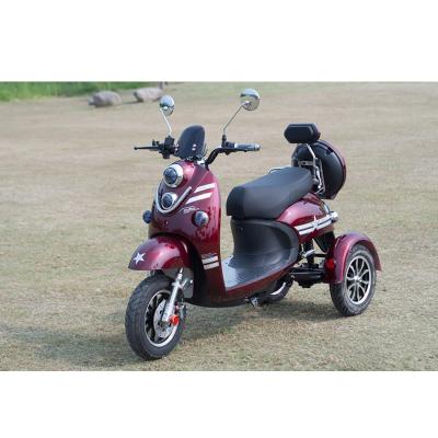 China Passenger 2021 three wheel electric tricycle mobility scooter for older or handicapped for sale