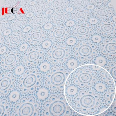 China 2020 Viable African Chemical Lace Fabric French Embroidery Fabric for sale