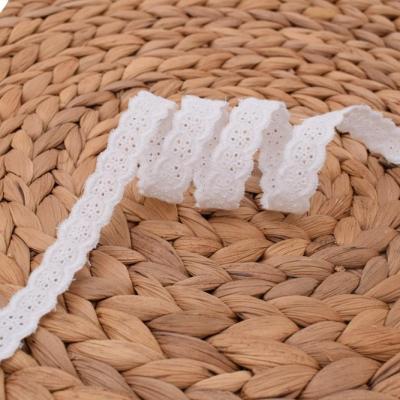 China Who respects the environment; Fashion factory price embroidery lace trim cotton guipure crochet trim lace for sale