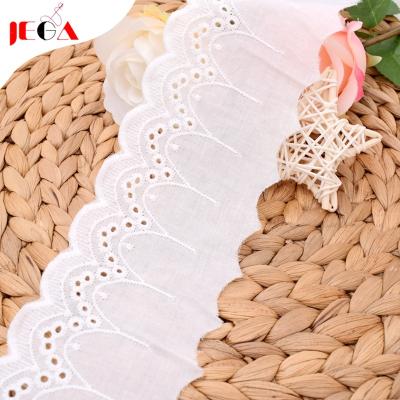 China Sustainable Wedding And Korea Stretch Cotton Lace Trimfor Scarf for sale