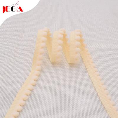 China Who respects the environment; Hot sale fashion pom pom fringe trim for decoration for sale