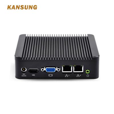 China For Business KANSUNG C Business Eleron J1900 SOC Ram 32G SOC CPU 4G Ram 32G NIC x86 Duals PC Fanless Mini Panel Single Computer Desktops for sale