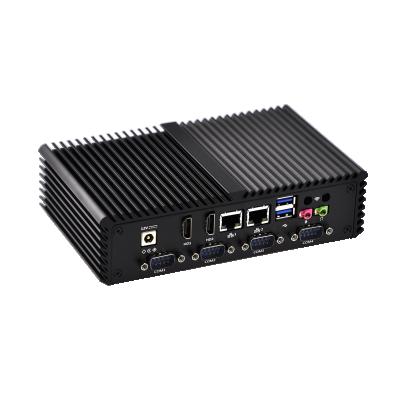 China Latest System Mini-Itx Fanless Nuc Barebone Home Hardware Cheap Server Mini Pc for sale