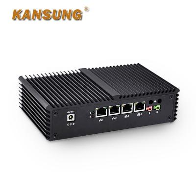 China For Business Kansung Firewall Router Mini PC K330G4 With Gigabit Nic Support Windows 7/8/10, Linux, Ubuntu Core i3-4005U 1.7GHz 4 System for sale