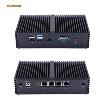 China Kansung K355G4-S05 Dual Core i5-5200U Barebone Mini Desktop PC with AES-NI 4 Gigabit NIC Computer for sale