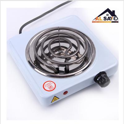 China Hot Sale 1000W Adjustable Electric Single Burner Temperature Electric Stove Coil Hot Dishes Cooking for Home and Hotel for sale