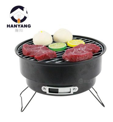 China AL SAYED Easily Assembled Foldable Portable Charcoal BBQ Grill and HANYANG Mini BBQ Grill with Insulated Shoulder Cooler Bag for sale