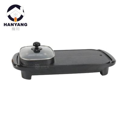 China Mini Portable Grill AL SAYED and HANYANG Professional Hot BBQ Electric Grill Non-sticking Pot Grill, Pan Electric for sale