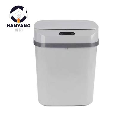 China Rechargeable Automatic Intelligent Trash Can Sensor LED Trash Bin Waste Bin Stored Electric Rechargeable Box for sale