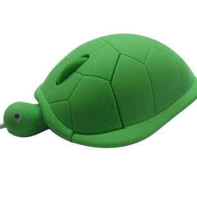 China Mini Cute Mouse USB 3D Turtle Optical Mouse Animal Wired Mouse For Computer PC for sale