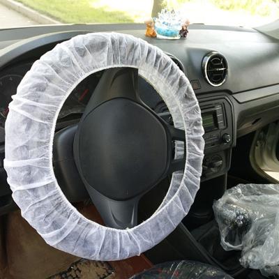 China Luxury Disposable Nonwoven Car Steering Wheel Disposable Nonwoven Steering Wheel Cover for sale