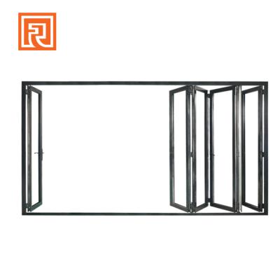 China Contemporary Supplier Renshi Top Durable And Nice Aluminum Bi Folding Door for sale