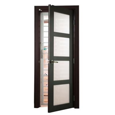 China Shanghai factory price bathroom folding door modern aluminum toilet door for sale