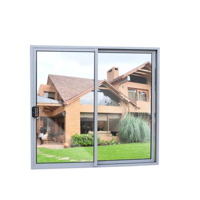 China Sliding French Style Sound Proof 10 Foot Sliding Glass Door for sale