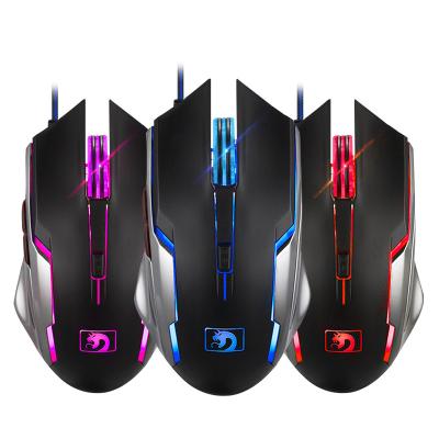 China 3D M212 Wireless Programmable Metal Gaming Mouse 800-2400 DPI 3D Charger RGB Design Mechanical Ergonomic Mouse for sale