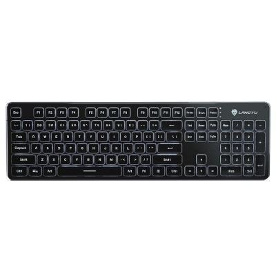 China Anti-drop LT600 Gaming Desktop Wireless Metal Roller Mouse High Efficiency Chocolate Non-slip Durable Keycaps Keyboard and Mouse Suit for sale