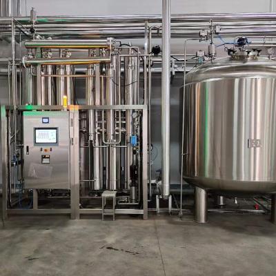 China 99.9% Sterilization Rate Highfine 2021 Factory Price Multi-Effect WFi Water Distiller For IV Infusion Use for sale