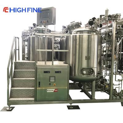 China HIGHFINE Stainless Steel Eco - Friendly Liquid Mixing Pressure Stirred Tank With Low Price for sale