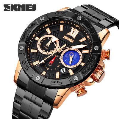 China DIVER skmei men wrist watch men band jam quartz tangan analog men watch 9235 for sale