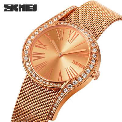 China Skmei quartz women quartz watch Reloj day/date watch quality classic dress up wristwatch 9252 for sale