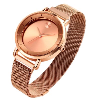 China Original Elegant Good Quality Brand Ladies Clock Quartz Soft Leather Band Lady Watch Women's Watch Water Resistant skmei for sale