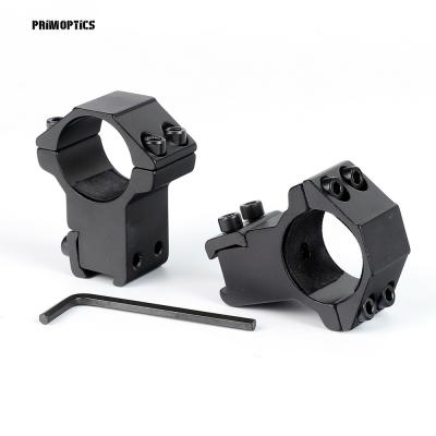 China Primoptics Premium Rifle Scope Mount Ring Set 1 Inch High Profile For Dovetail Rail Scope Ring 2 Piece SM016 SM016 for sale