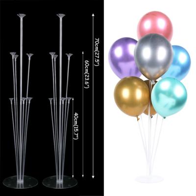 China Plastic Hold Romance Column Balloon Birthday Party Stick Birthday Party Decorations Kids Balloon Adult Wedding for sale