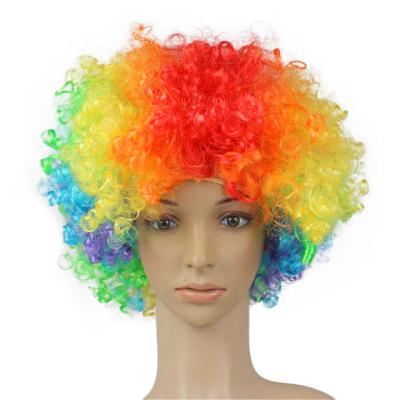 China Halloween Circus Clown Wigs Explosive For Wigs Wigs Explosive For Softest Performance Explosive Dance Wedding Party Dress Main Props for sale