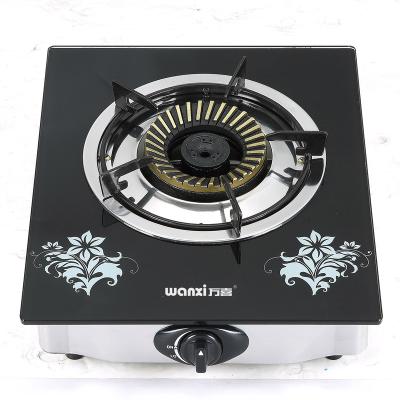 China Professional Household Manufacturer Double 1 Burner Gas Stove Portable Standard Model for sale