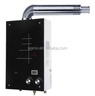 China Balanced Stainless Steel Exhaust Gas Water Heater With Double Pipe for sale