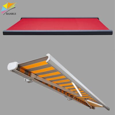 China Anti-UV aluminum electric full arm cassette arm retractable folded tents/garden tent for sale for sale