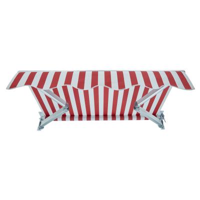 China Wholesale Reliable Outdoor UV Resistant Manual Shade Retractable /water Shop Awnings Windproof Tent Manufacturer for sale