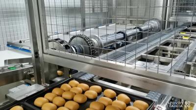 China Voedselproductielijn Onafhankelijk Gecontroleerd Flip Over Bread Depanner Te koop