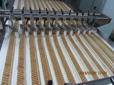 China 350kg/H automatisierte Bäckerei-Fertigungsstraße zu verkaufen