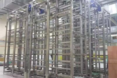 China Vertikaler multi Schritt 220V, der Pan Bread Cooling Tower backt zu verkaufen