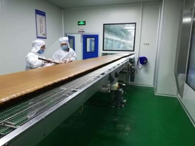 China Ce 90 Graden die Mesh Belt Food Industry Conveyors draaien Te koop