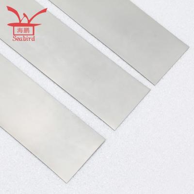 China ASTMF2063 Titanium Alloy Sheet Niti Seabird Super Elastic Nitinol Sheet for sale