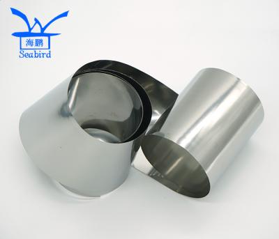 China 0.01mm GR5 titanium strip titanium foil made in china for Industry, Metallurgy, Electronics, Medical, à venda